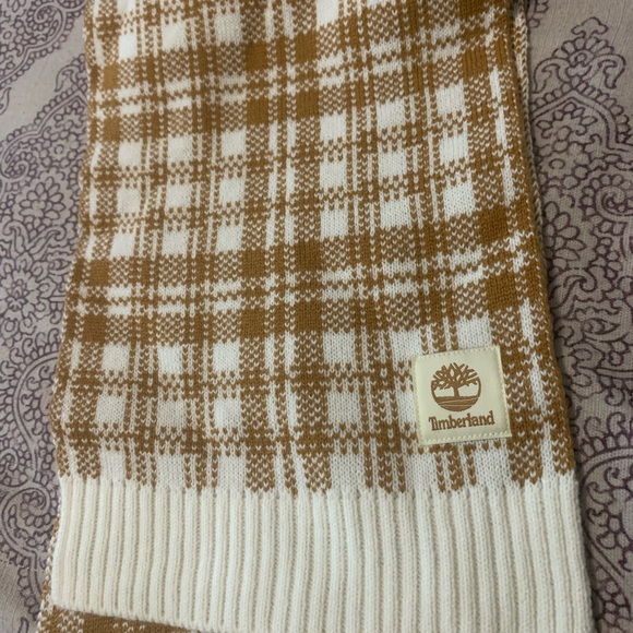 NWT Timberland Buffalo Plaid Print unisex scarf - Picture 5 of 5